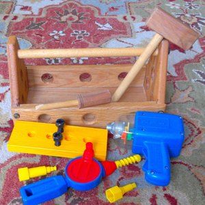 Toolbox Drill and screws